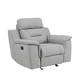 thumbnail image 1 of Titan Furnishings Modern Faux Leather Upholstered Chair in Gray, 1 of 9