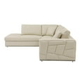 thumbnail image 1 of Titan Furnishings Transitional Italian Top Grain Leather Sectional, 1 of 13