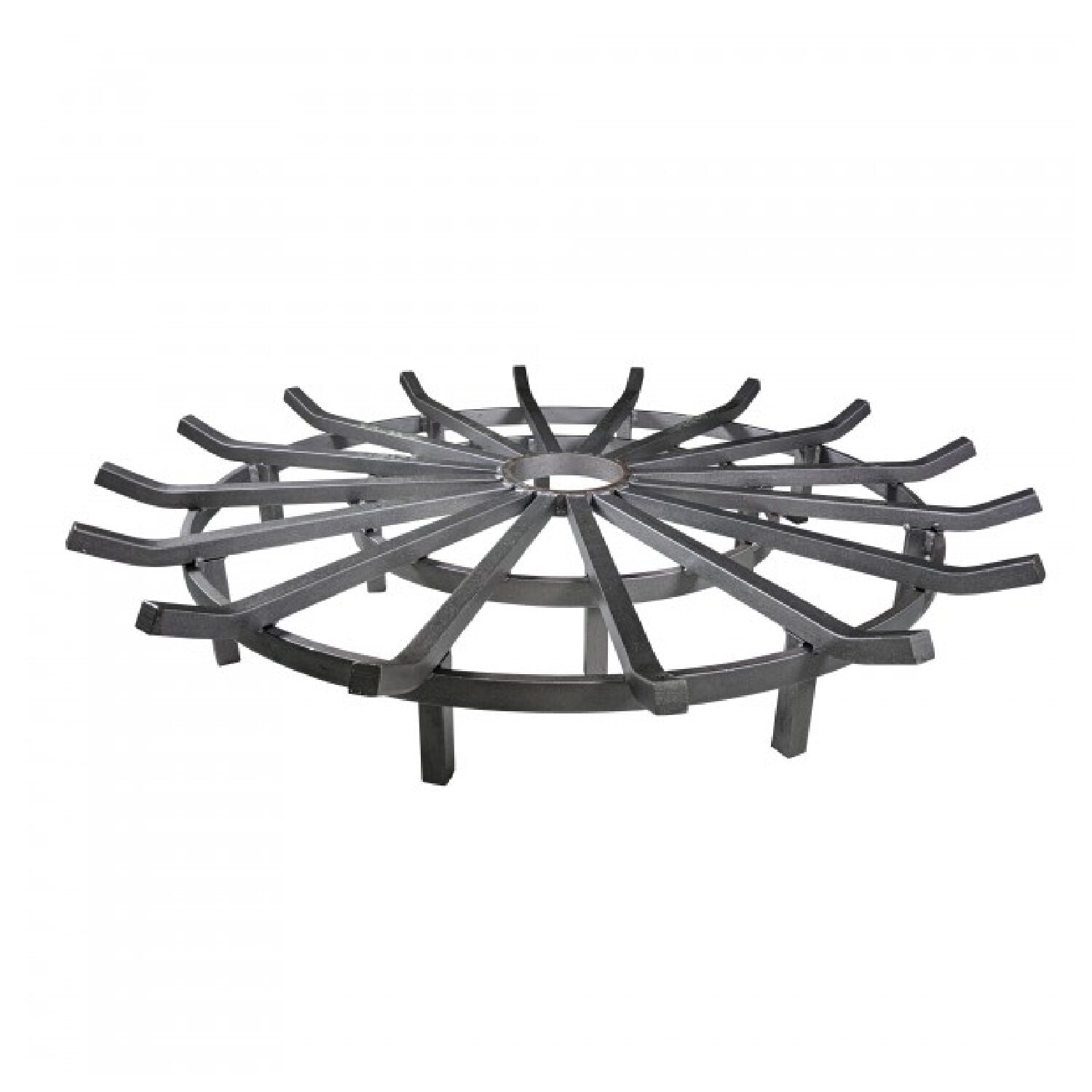 Titan Great Outdoors 36" Wagon Wheel Fire Grate, Decorative Wood