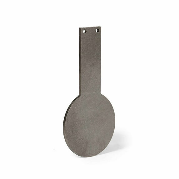 Titan Great Outdoors 8" x 3/8" Spinning Target, AR500 Steel Plate Gong Shooting Target, Laser-Cut