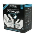 thumbnail image 1 of Titan High Performance Ice Packs, 8-pack, 1 of 5