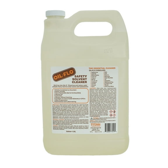 Titan Labs Oil Flo - Safety Solvent Cleaner - 1 Gallon 7004