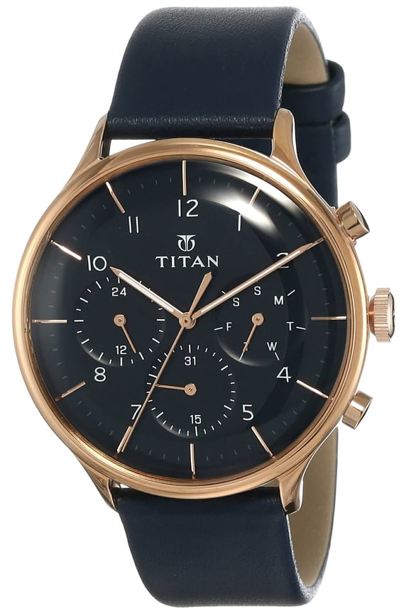 Light Leathers Analog Blue Dial Men's Watch-NM90102WL02 / NL90102WL02/NP90102WL02