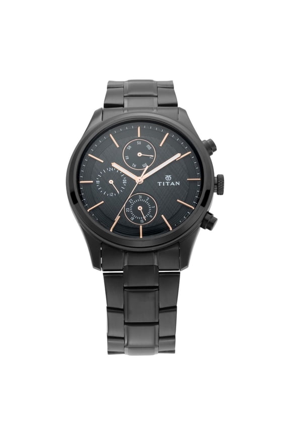 Neo Iv Analog Black Dial Men's Watch-NL1805NM01/NP1805NM01