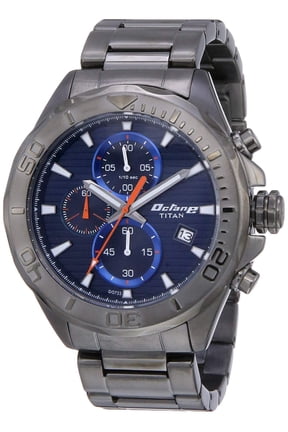 Titan Octane Analog Blue Dial Men's Watch-NL90087QM01/NP90087QM01