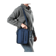 Titan PRO Expandable Lunch Box with Ice Walls & Bento Box Leak Proof 8.45QT Insulated Cooler Bag Keeps Food Cold 6 Hours Arctic Zone - BLUE