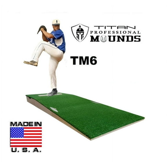 Titan Professional Mounds TM6 6-Inch Portable Youth Baseball Pitching Mound