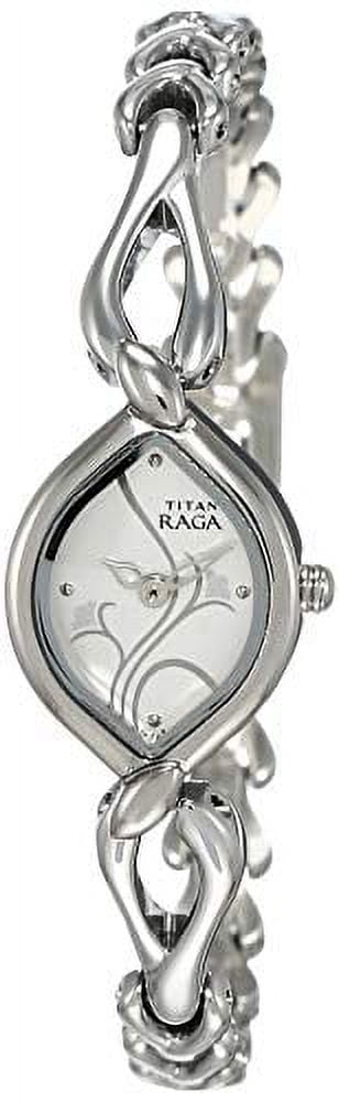 Buy Titan Analog Dial White Band Gold Raga Watch Nm197Ym04 For Womens  Online at Best Prices in India - JioMart.