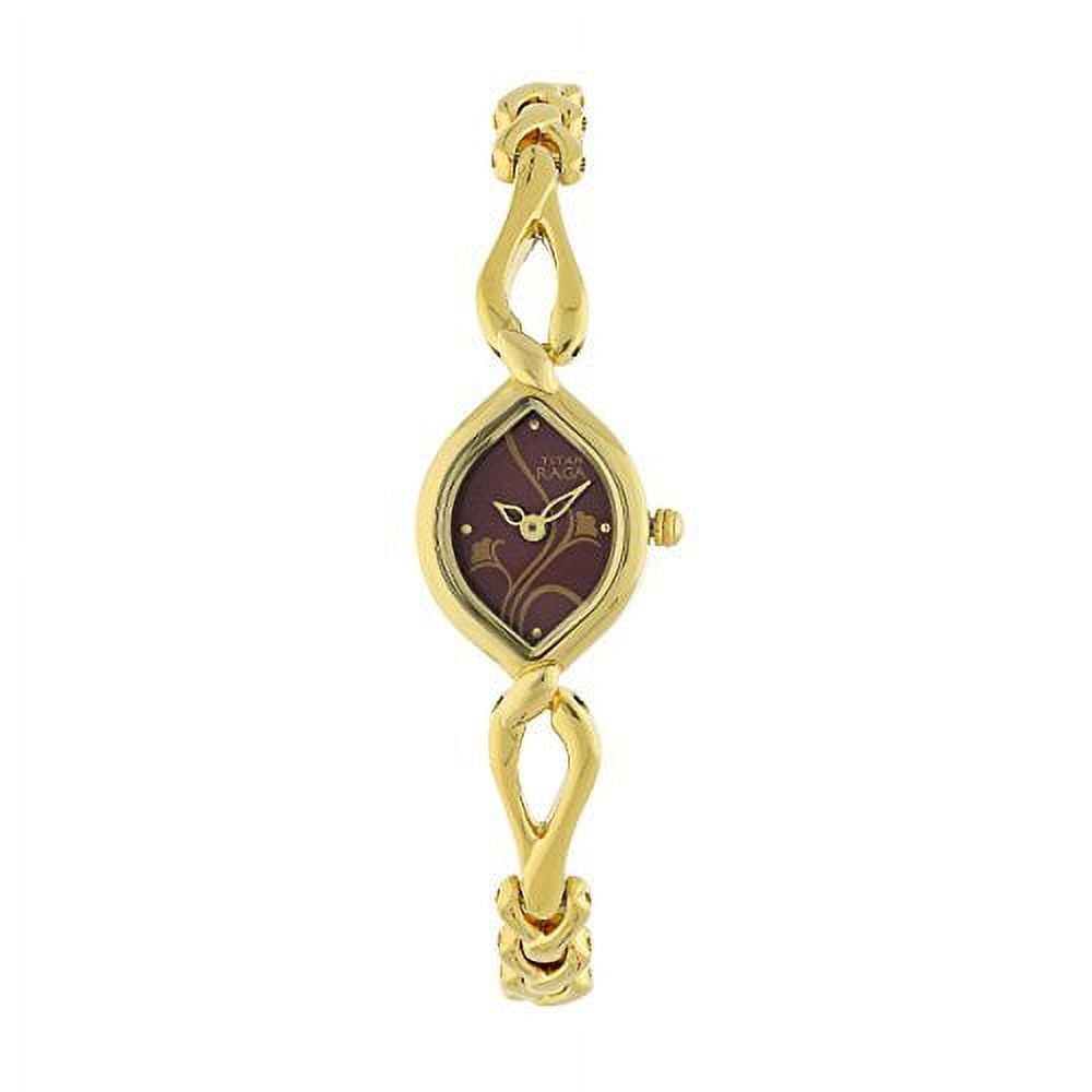 Nebula 18 Karat Solid Gold Analog Watch for Women with Diamonds studded on  Rose Gold Case, Bracelet & Dial | TITAN WORLD | Indra Nagar | Tiruvallur