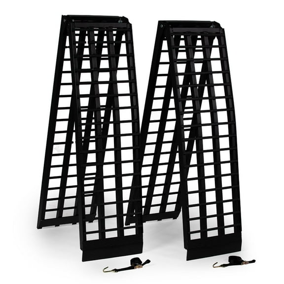 Titan Ramps 10' Heavy-Duty 4-Beam Arched ATV Loading Ramps - 2,000 lb. Capacity