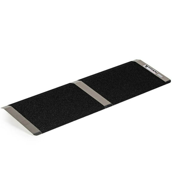 Titan Ramps 10 Inch Aluminum Threshold Ramp for Doorways, or Raised Landings