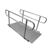 Titan Ramps 6 Wheelchair Entry Ramp with Handrails   850 lb. Capacity