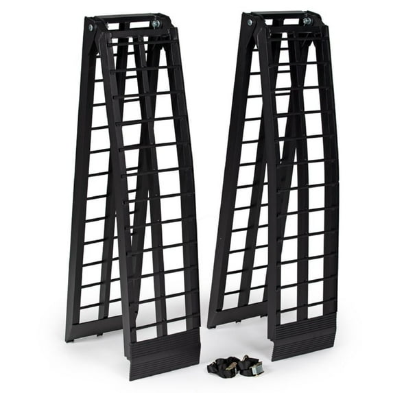 Titan Ramps 8' ATV Ramps, Arched, 1200 lb Capacity, 2 Piece
