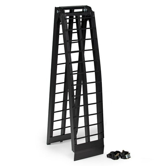 Titan Ramps 8' Arched Folding Motorcycle Loading Ramp - 600 lb. Capacity