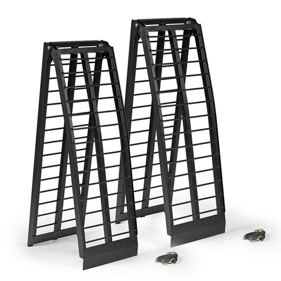 Titan Ramps 9' Heavy-Duty Arched ATV Loading Ramps - 1,800 lb. Capacity