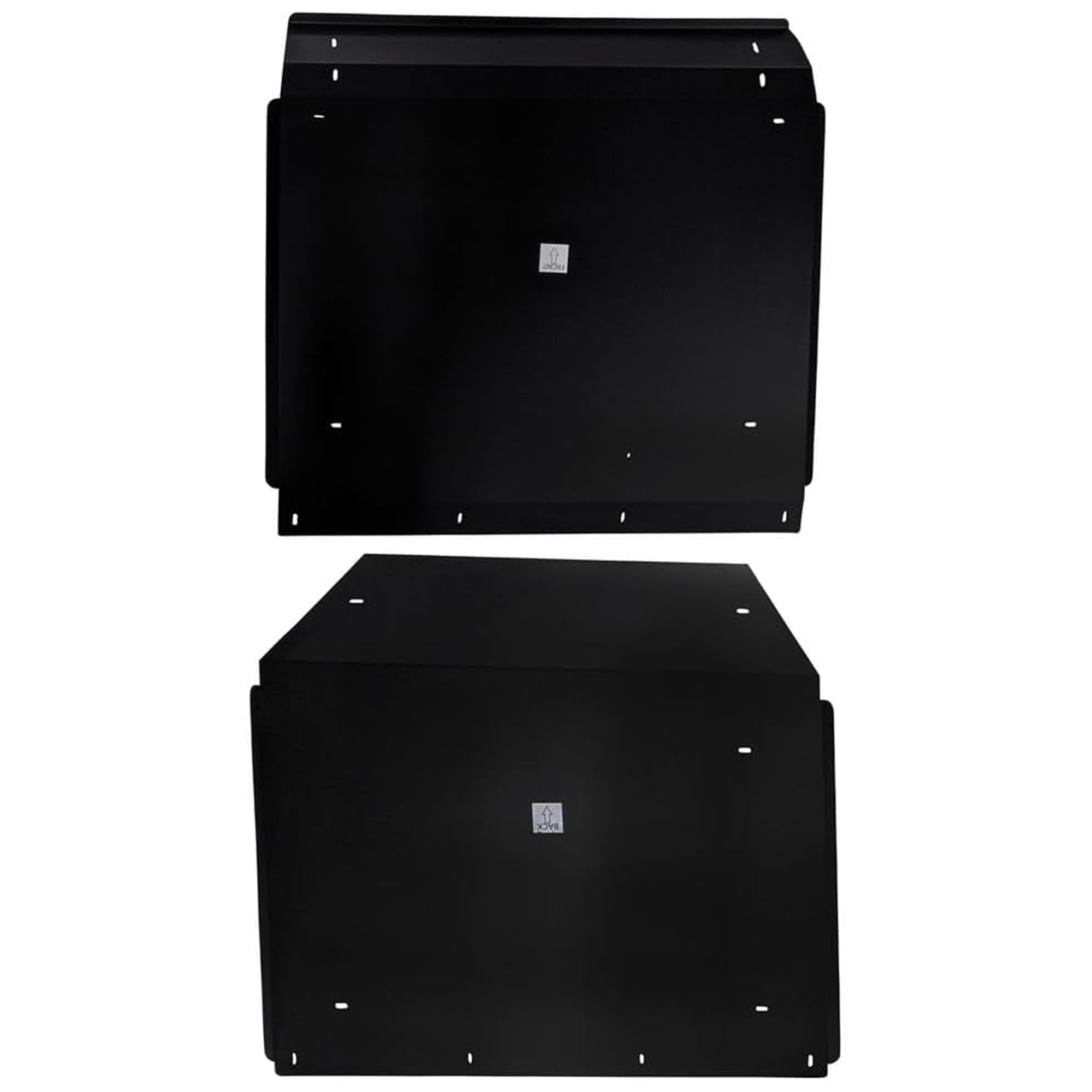 Titan Ramps Aluminum Roof Accessory for Polaris RZR 4-Door UTVs, Attachment Only, Black