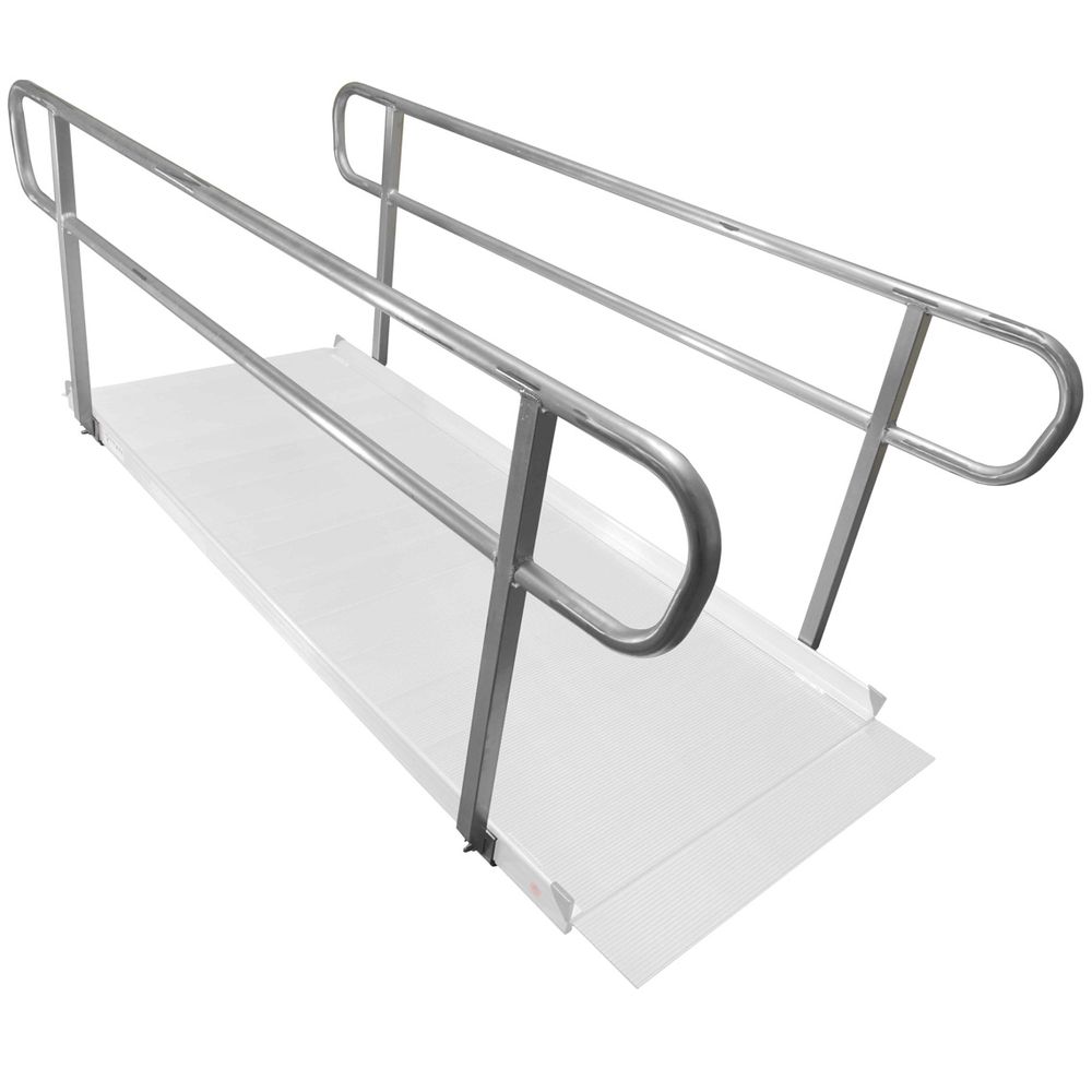 Titan Ramps Handrails for 8' Wheelchair Entry Ramp