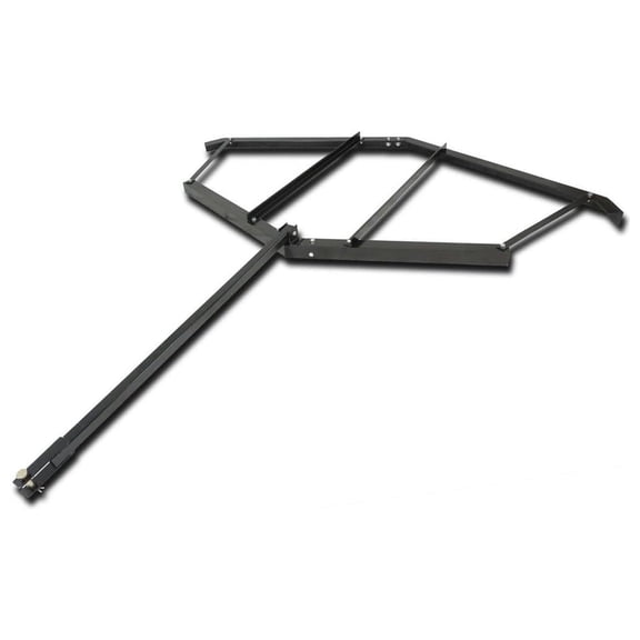 Titan Ramps Tow-Behind Steel Drag Harrow, Rake Attachment for Tractor Lawnmower, ATV, UTV