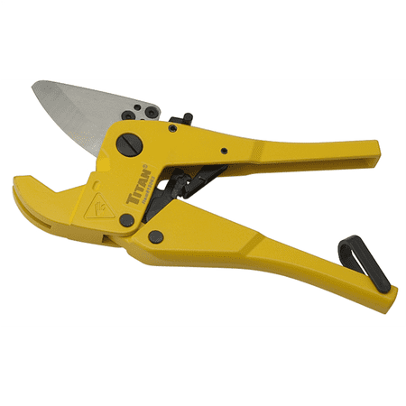 Titan Ratcheting PVC Pipe Cutter, 1-5/8 inch Pipe Bender