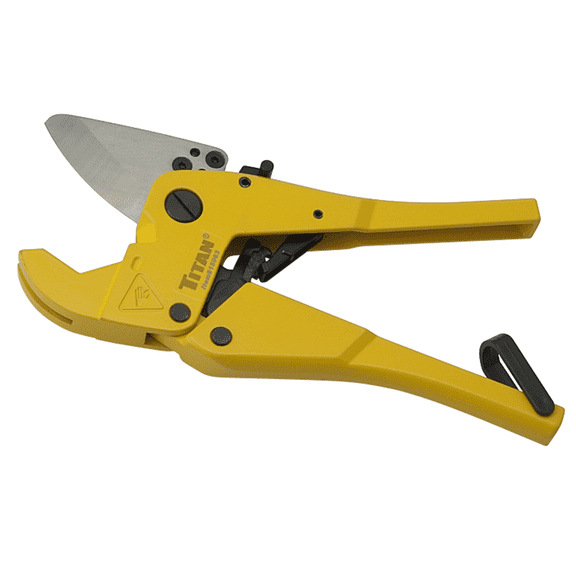 Titan Ratcheting PVC Pipe Cutter, 1-5/8 inch Pipe Bender
