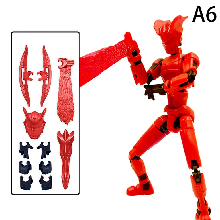 Titan Robot Action Figure 3D Printed With Full Articulation
