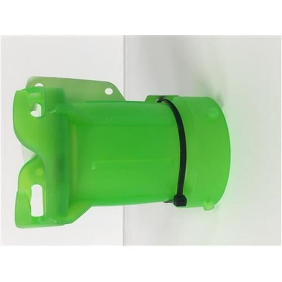 Titan Sewer Hose Straight Adapter - Translucent Green