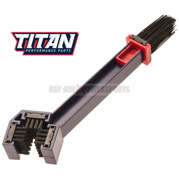 Titan Sludge Grime Dirt Grunge Chain Cleaning Brush Motorcycle Atv Bicycle Mx