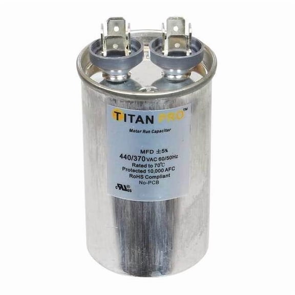 Titan TRCF20 440V 20 MFD, Motor Run Capacitor