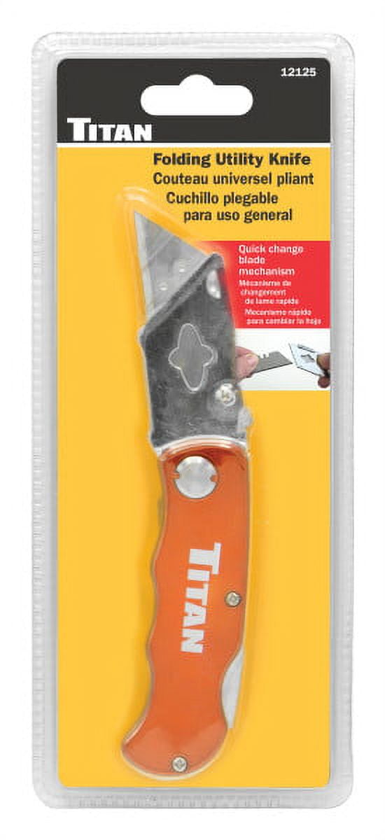 Titan Tools 12125 Folding Utility Knife