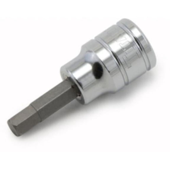 Titan 15608 Hex Bit Chrome Socket, 3/8 In. Drive, 8mm