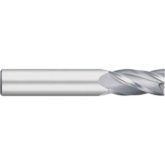 Titan USA TC10533 Square End Mill: 1/2" Dia, 1-1/4" LOC, 1/2" Shank, 3" OAL