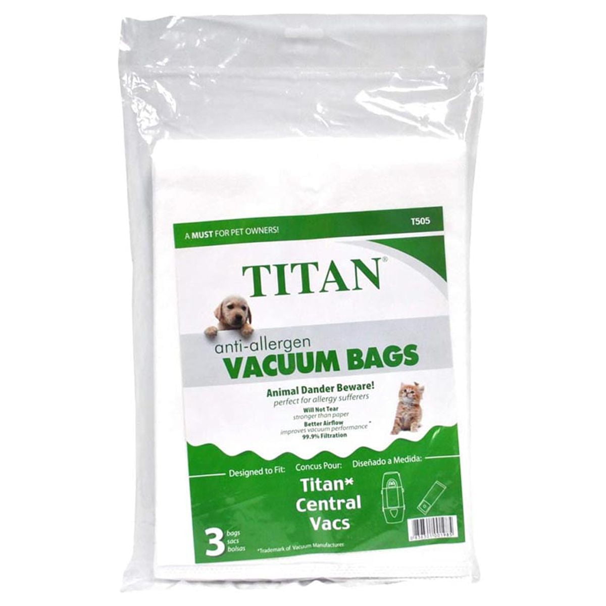 Titan Vacuum Bags
