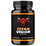 Titan Vigor Capsules   Official TitanVigor All-Natural Supplement for Physical Health & Overall Well-Being, Pills for Energy & Wellness, Reviews 60 Capsules