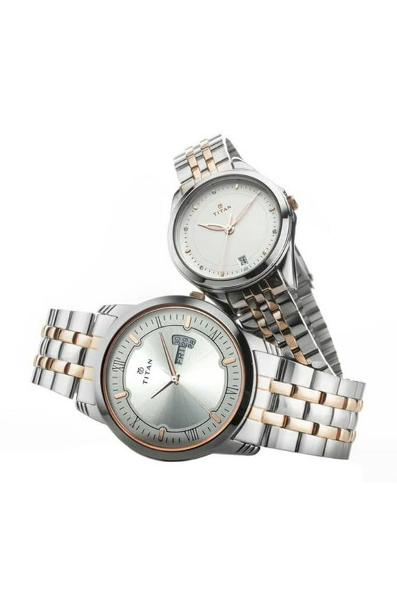 Wedding Bandhan Analog Silver Dial Unisex Watch NM17742565KM01/NN17742565KM01