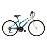 Titan Wildcat 18-Speed Womens Mountain Bike, Blue & White