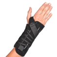 thumbnail image 1 of Titan Wrist Aluminum / Nylon Single-Pull Lace Closure / Hook and Loop Strap Closure Wrist Brace for Right Hand 450-RT, 1 of 2