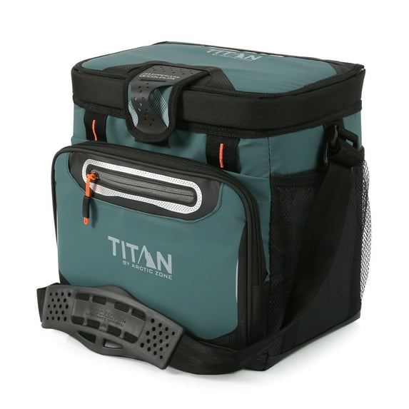 Titan by Arctic Zone 16 Can Zipperless Cooler, Jungle Hunt