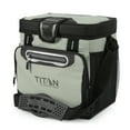 thumbnail image 1 of Titan by Arctic Zone 16 Can Zipperless Soft Cooler, Seagrass, 1 of 14