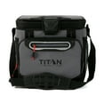 thumbnail image 1 of Titan by Arctic Zone 16 Can Zipperless Soft Cooler, Sharkskin Gray, 1 of 6