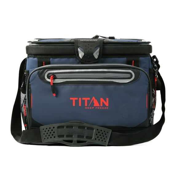Titan by Arctic Zone™ 30 Can/20 Quart Zipperless Hardbody® Cooler - Navy Blue