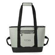 Titan by Arctic Zone 30 Can Insulated Cooler Tote, Seagrass