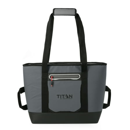 Titan by Arctic Zone 30 Can Insulated Tote, Sharkskin Gray