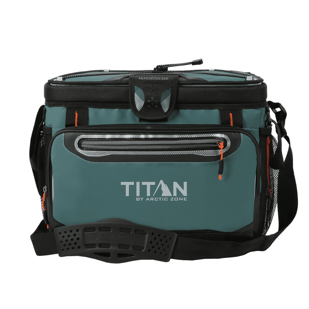 Titan by Arctic Zone 30 Can Zipperless Cooler, Jungle Hunt