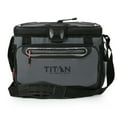 thumbnail image 1 of Titan by Arctic Zone 30 Can, 20 Quart Zipperless Soft Cooler, Sharkskin Gray, 1 of 6
