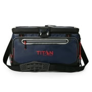 Titan by Arctic Zone 48 Can, 32 Quart Zipperless HardBody Cooler, Navy Blue