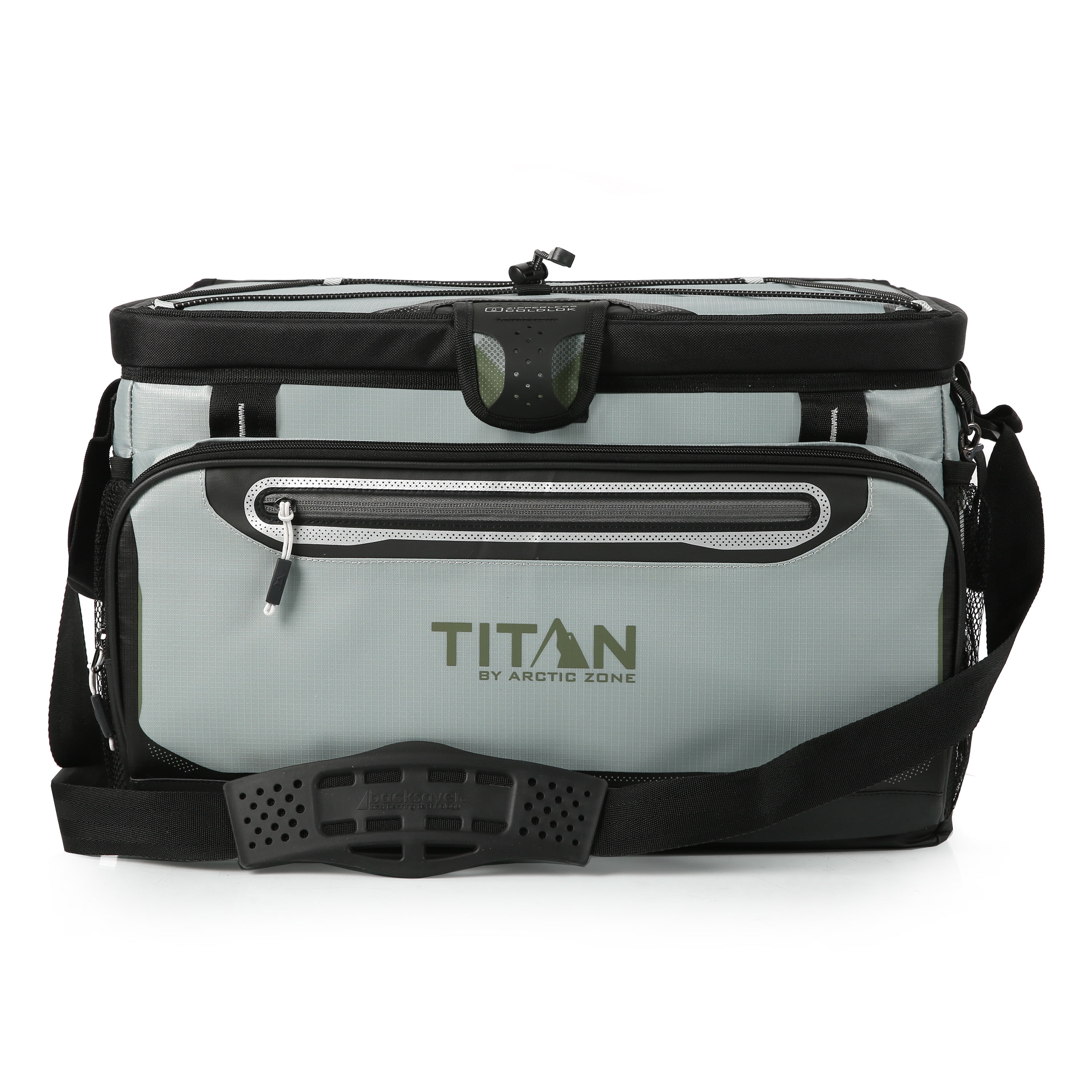 Titan by Arctic Zone 48 Can, 32 Quart Zipperless Soft Cooler, Seagrass
