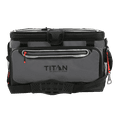 thumbnail image 1 of Titan by Arctic Zone 48 Can Zipperless Soft Cooler, Sharkskin Gray, 1 of 1