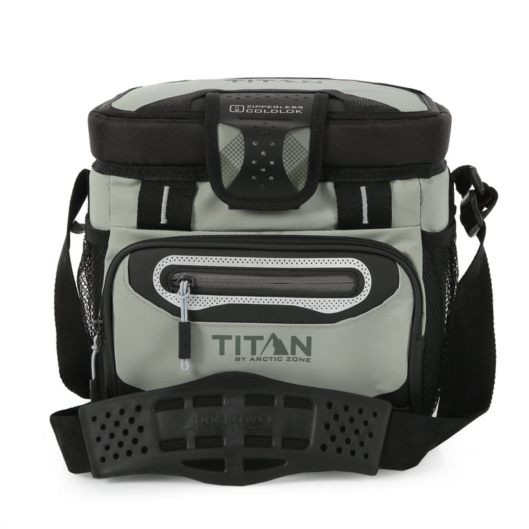 Arctic Zone, Titan Cooler, 9 Can, Zipperless, Green - Walmart.com