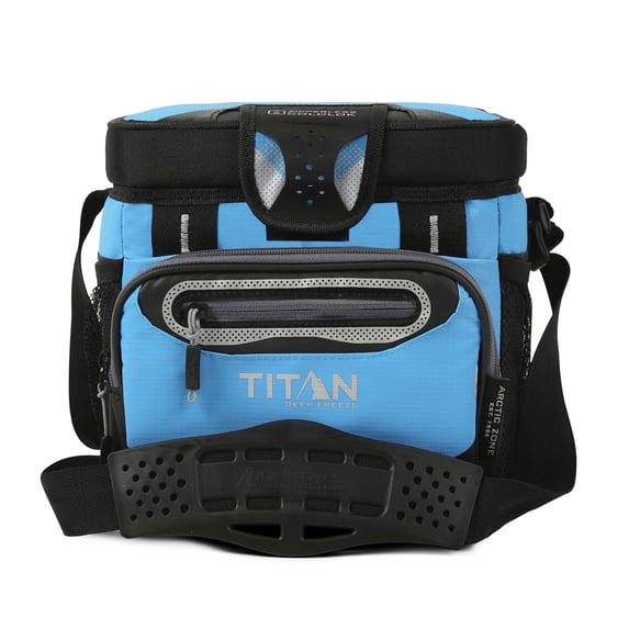 Titan by Arctic Zone™ 9 Can/6 Quart Zipperless™ HardBody® Cooler - Process Blue