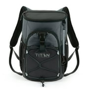 Titan by Arctic Zone 24 Can Backpack Cooler, 16 Quart, Basalt Gray